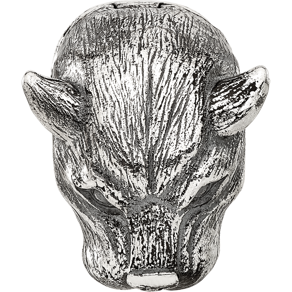 Sterling Silver Reflections Panther Hinged Bead