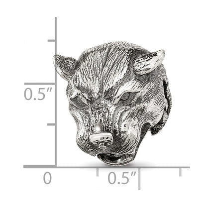 Sterling Silver Reflections Panther Hinged Bead