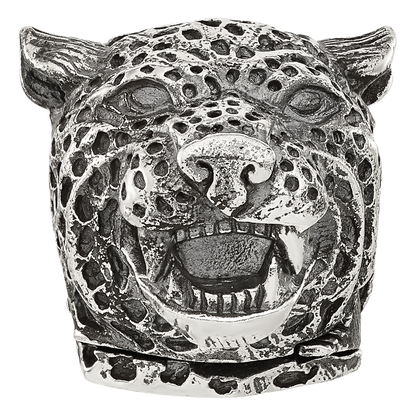 Sterling Silver Reflections Jaguar Hinged Bead