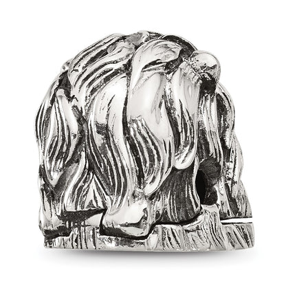 Sterling Silver Reflections Lion Hinged Bead