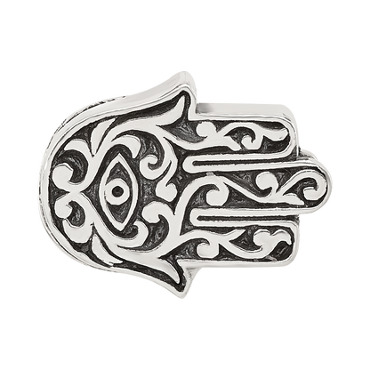 Sterling Silver Reflections Hamsa Hinged Bead