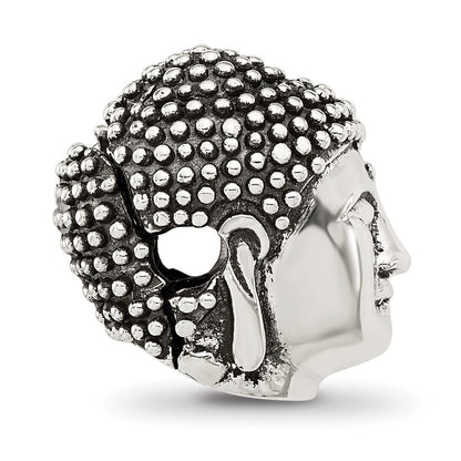 Sterling Silver Reflections Buddha Head Hinged Bead