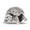 Sterling Silver Reflections Antiqued Turtle Bead