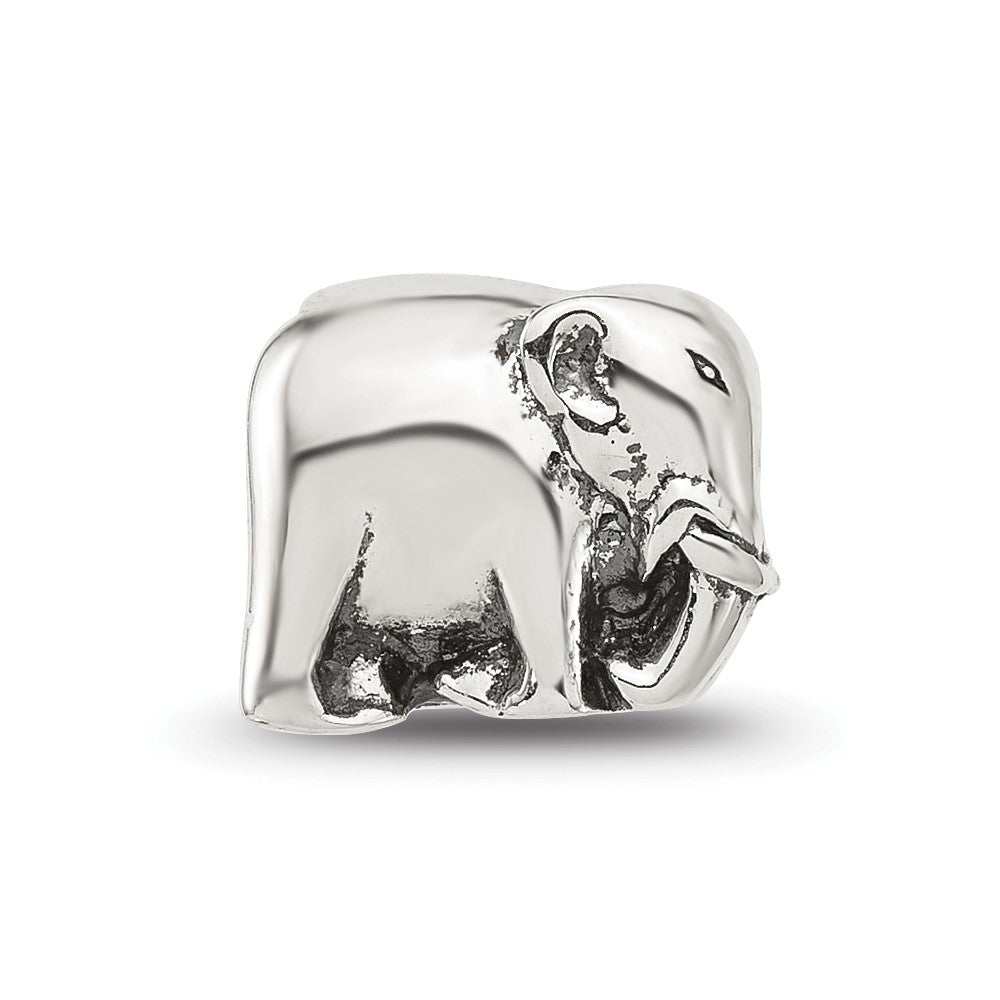 Sterling Silver Reflections Elephant Clip Bead