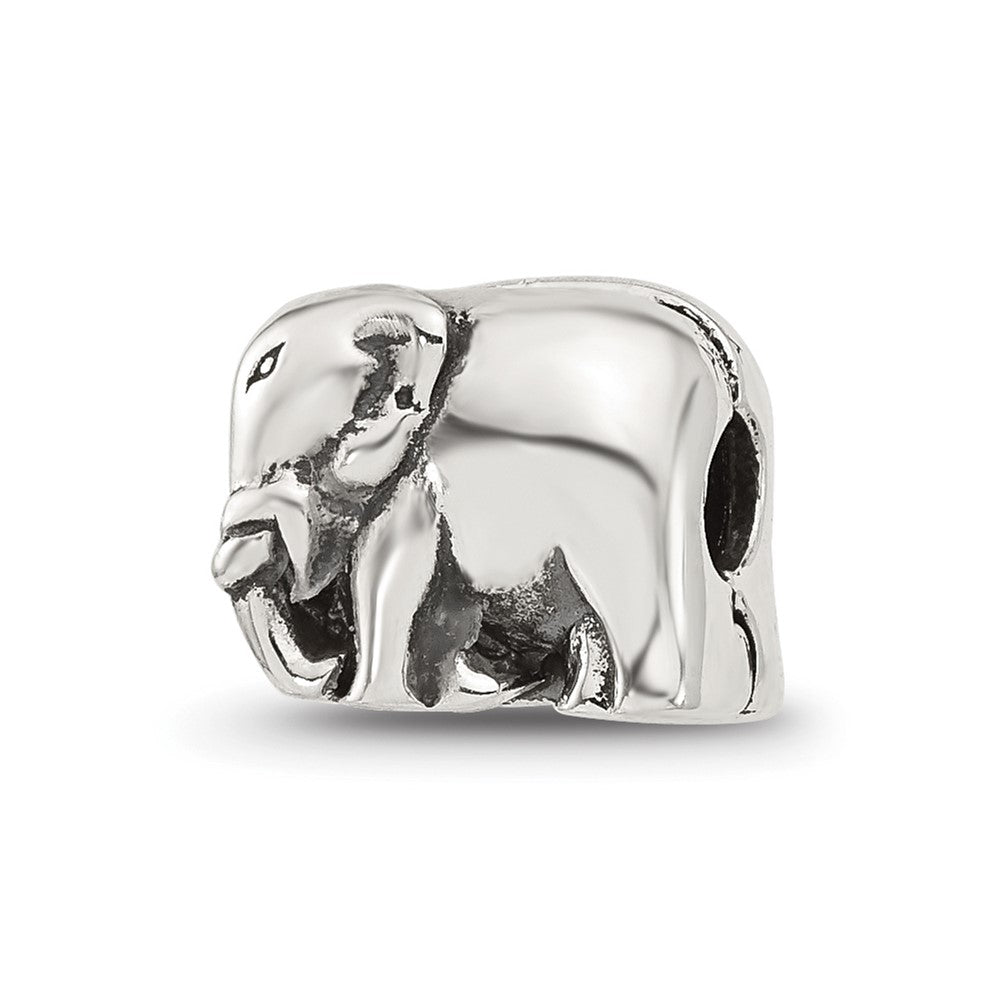 Sterling Silver Reflections Elephant Clip Bead