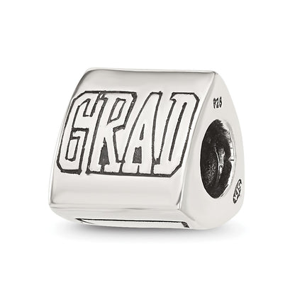 Sterling Silver Reflections Grad 2024 Cap Trilogy Bead