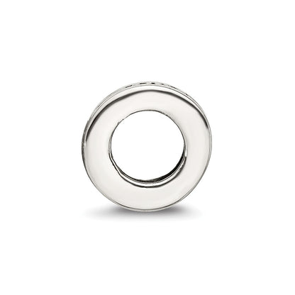 Sterling Silver Reflections Antiqued Scroll Spacer Bead