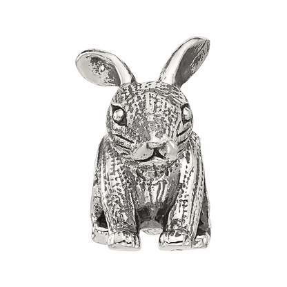 Sterling Silver Reflections Antiqued Bunny Bead