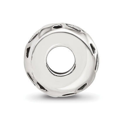 Sterling Silver Reflections Design Spacer  Bead