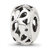 Sterling Silver Reflections Design Spacer  Bead