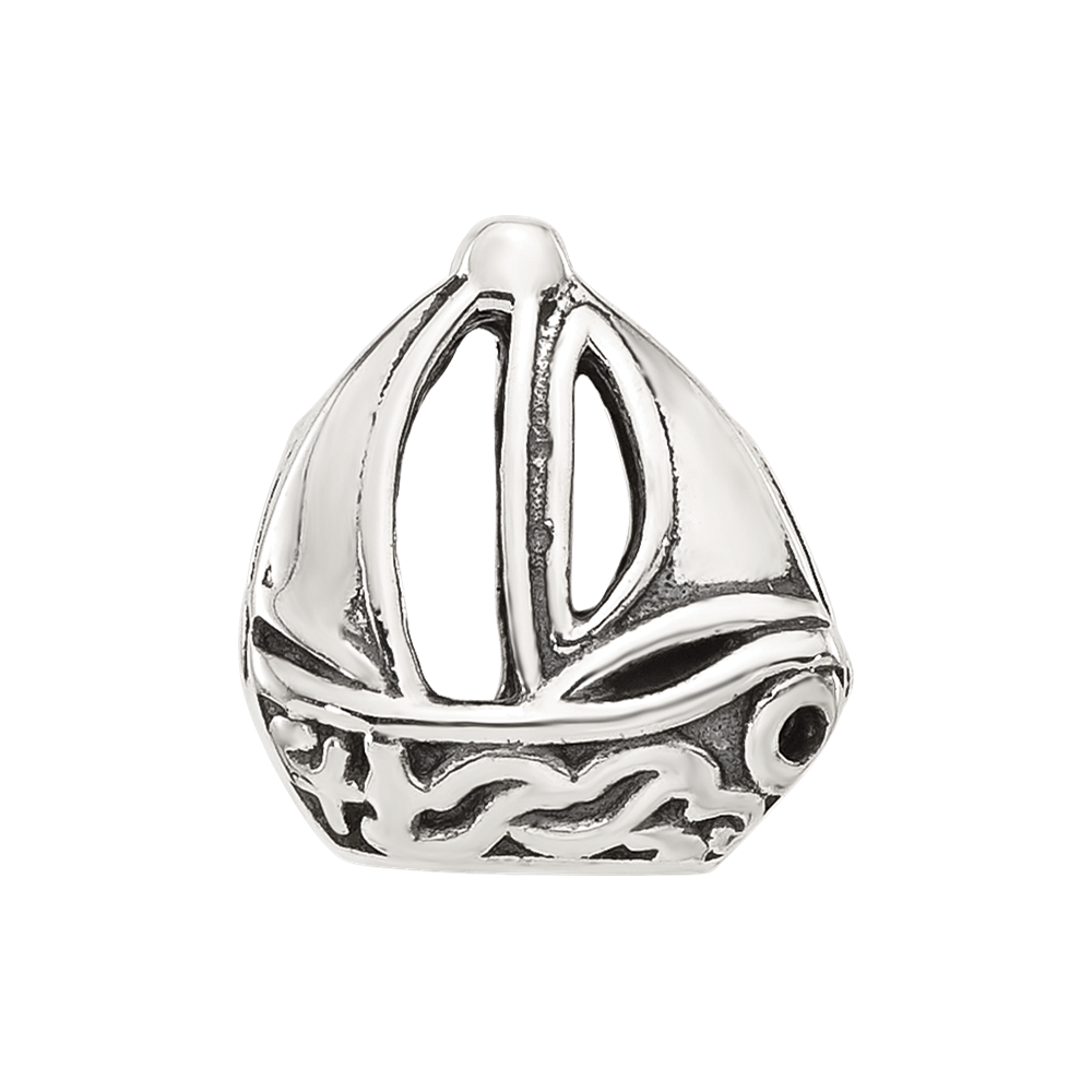 Sterling Silver Reflections Sailboat Bead