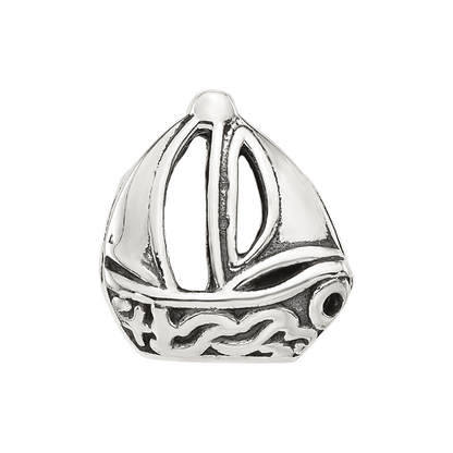 Sterling Silver Reflections Sailboat Bead