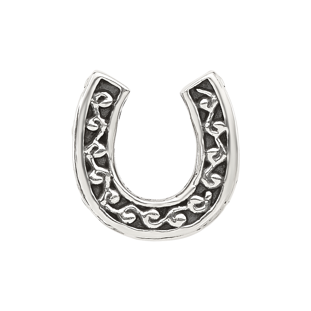 Sterling Silver Reflections Horseshoe Bead