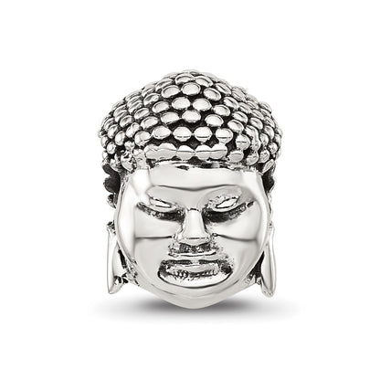 Sterling Silver Reflections Budda Head Bead