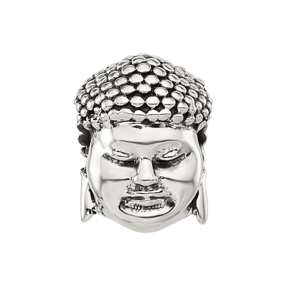 Sterling Silver Reflections Budda Head Bead