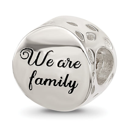 Sterling Silver Reflections Crystal & Gold-tone Family Tree Bead