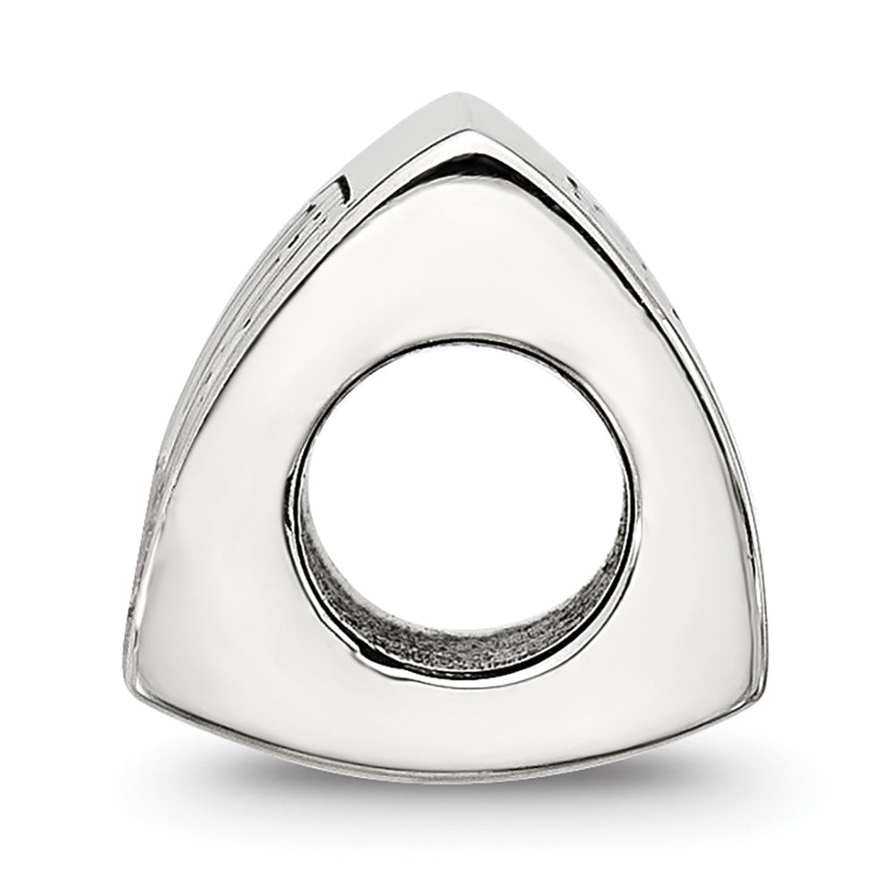 Sterling Silver Polished 2025 Graduation Bead