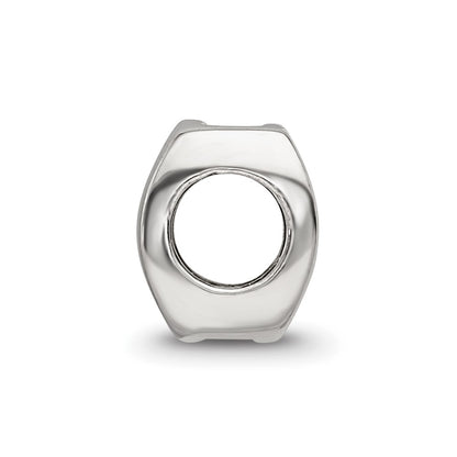 Sterling Silver Reflections Leo Zodiac Antiqued Bead