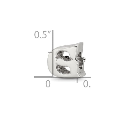 Sterling Silver Reflections Letter G Bead