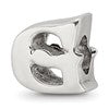 Sterling Silver Reflections Letter G Bead