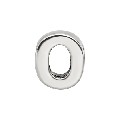Sterling Silver Reflections Letter O Bead