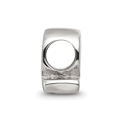 Sterling Silver Reflections Letter Q Bead