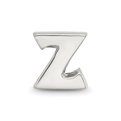Sterling Silver Reflections Letter Z Bead