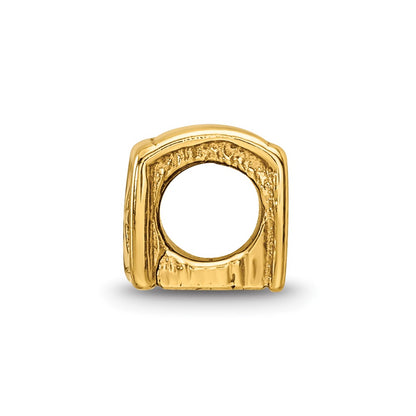 Sterling Silver Gold-plated Reflections Bible Bead