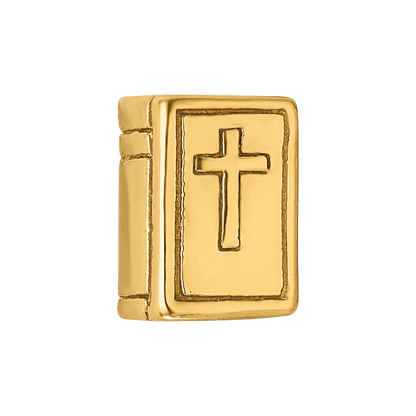 Sterling Silver Gold-plated Reflections Bible Bead