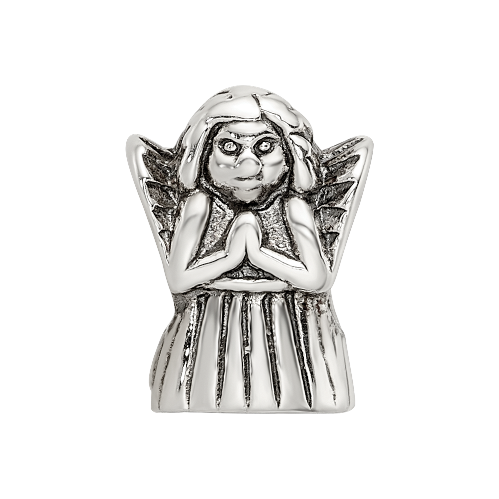 Sterling Silver Reflections Praying Angel Bead