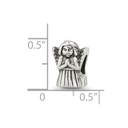 Sterling Silver Reflections Praying Angel Bead