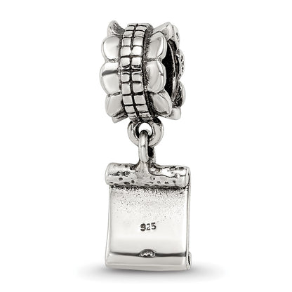 Sterling Silver Reflections Love Note Dangle Bead