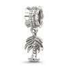 Sterling Silver Reflections Palm Tree Dangle Bead