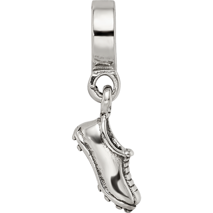 Sterling Silver Reflections Sports Shoe Dangle Bead