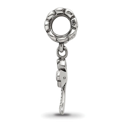 Sterling Silver Reflections Dragonfly Dangle Bead