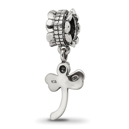 Sterling Silver Reflections Dragonfly Dangle Bead