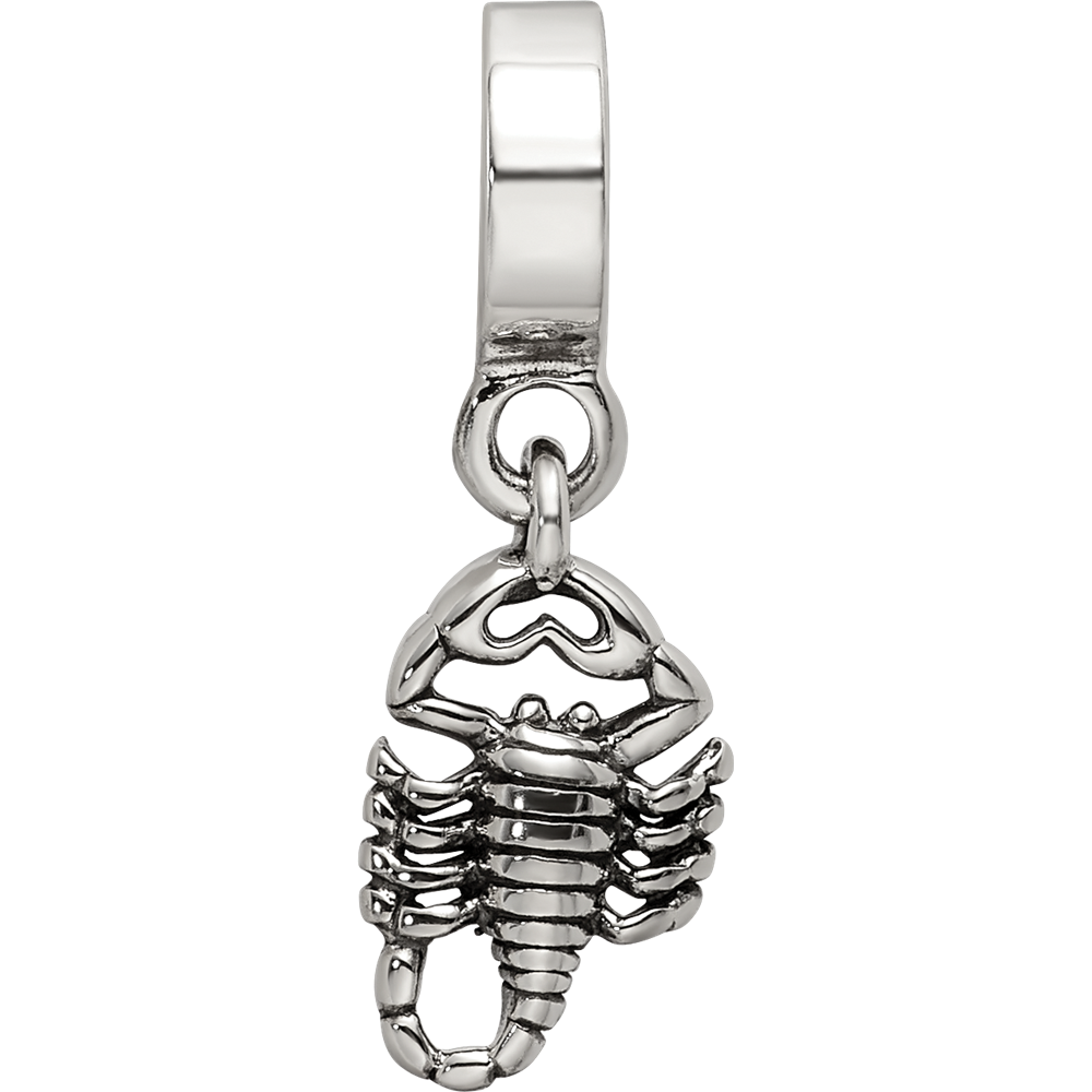 Sterling Silver Reflections Scorpion Dangle Bead