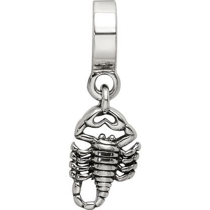 Sterling Silver Reflections Scorpion Dangle Bead