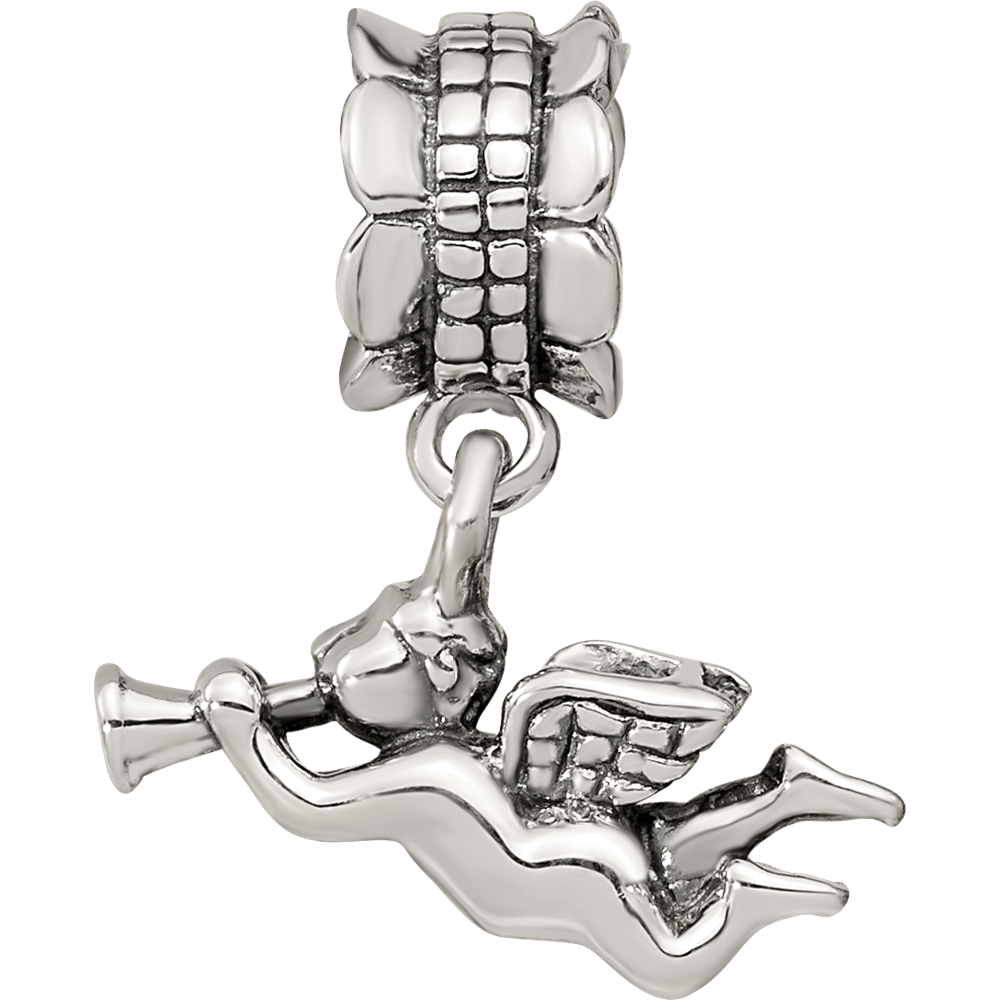 Sterling Silver Reflections Angel Dangle Bead