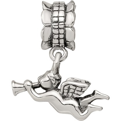 Sterling Silver Reflections Angel Dangle Bead