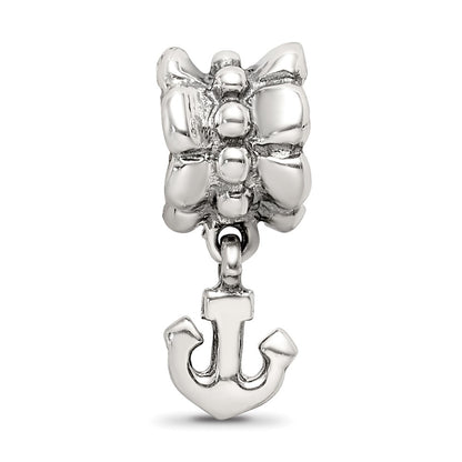Sterling Silver Reflections Anchor Dangle Bead