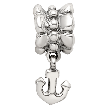 Sterling Silver Reflections Anchor Dangle Bead