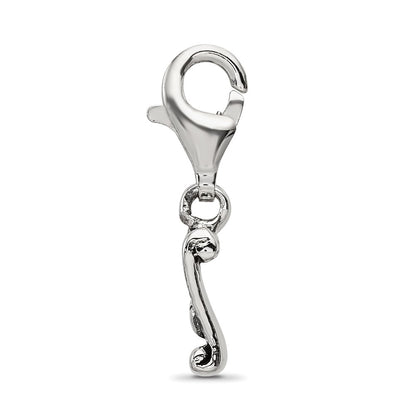 Sterling Silver Reflections Love Note Click-on for Bead
