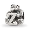 Sterling Silver Reflections Kids Letter Z Bead