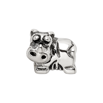 Sterling Silver Reflections Kids Rhino Bead