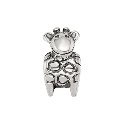 Sterling Silver Reflections Kids Giraffe Bead