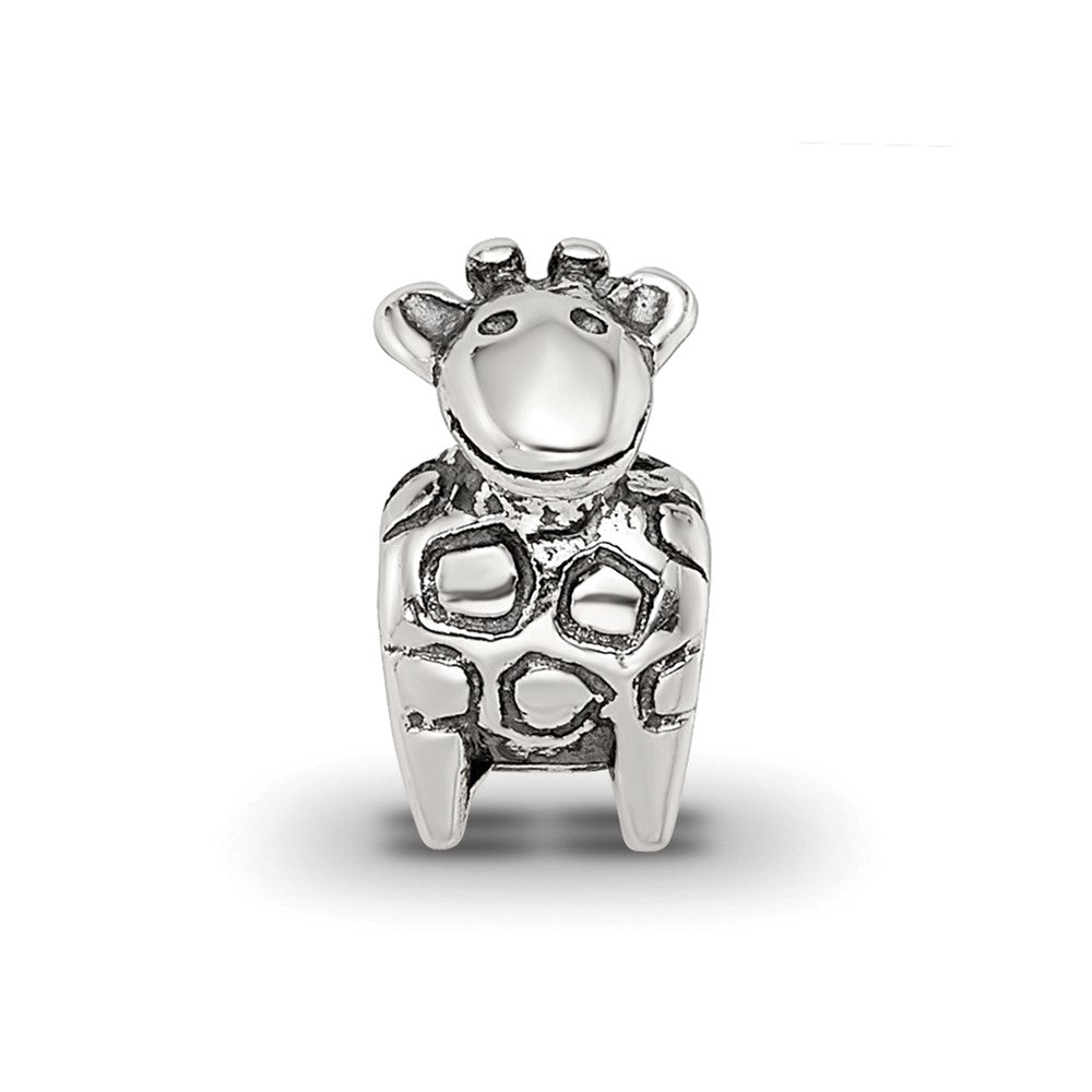 Sterling Silver Reflections Kids Giraffe Bead