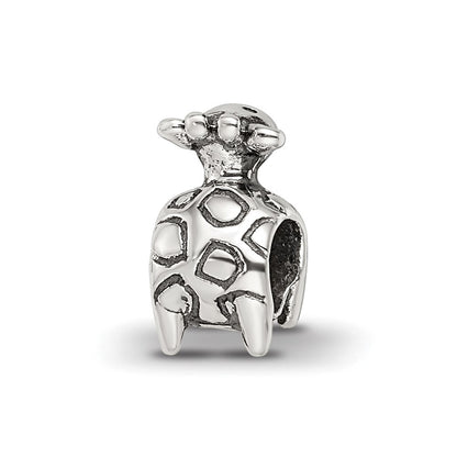 Sterling Silver Reflections Kids Giraffe Bead