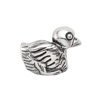 Sterling Silver Reflections Kids Duck Bead