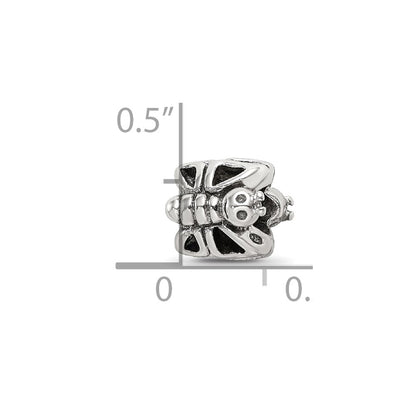 Sterling Silver Reflections Kids Butterfly Bead
